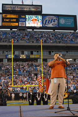 Zac Lee Trumpet - Panthers Game